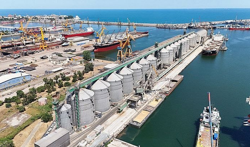 Зерно из Причерноморья дорожает порт Констанца