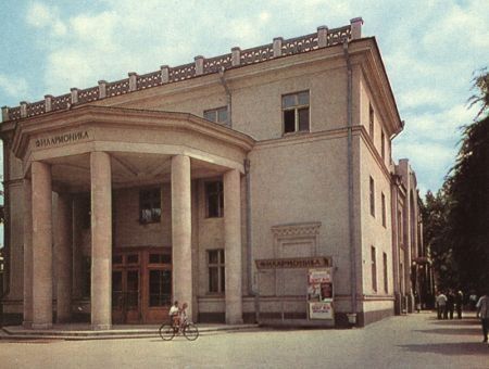 Архитектурное решение для филармонии Архитектурное решение для филармонии