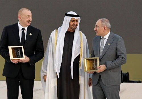 Liderii azer și armean distinși cu premiul pentru pace