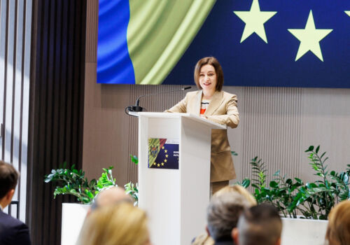 Maia Sandu: Globalizarea este în regres Maia Sandu: Globalizarea este în regres