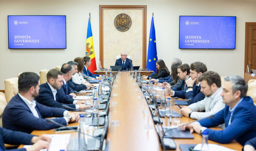 O nouă structură va înlocui Comisia pentru Situații Excepționale ședința Guvernului Moldovei