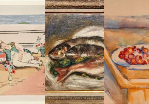 The theft of three works by famous artists was recorded in Italy