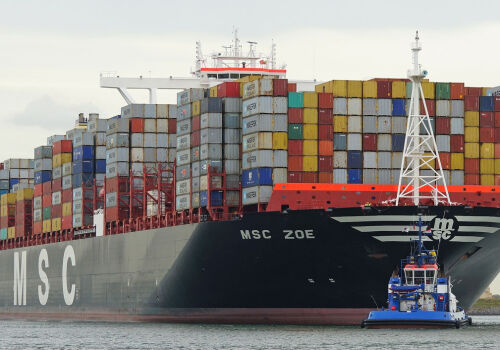 Судоходный гигант MSC открывает новый маршрут в обход Ормузского пролива