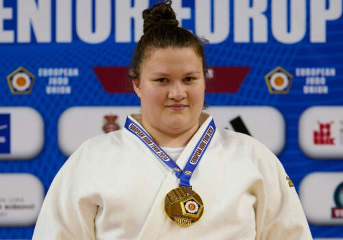 Oksana Dyachenko won the European Judo Cup
