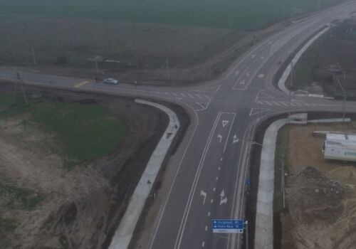 Дорожники Украины досрочно сдали объездную дорогу в Вулканешть