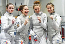 A pleasant surprise for the fencers A pleasant surprise for the fencers