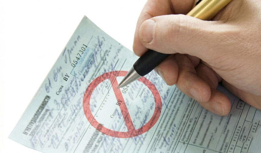 Filling in sick leave