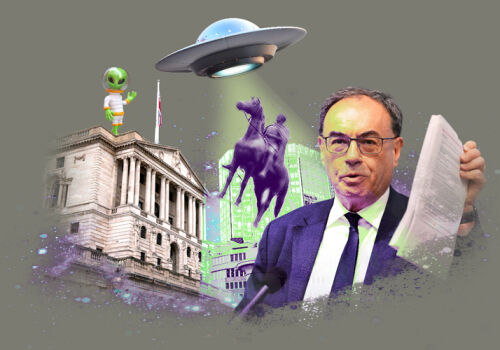 Banca Angliei este îndemnată să se pregătească pentru o criză financiară din cauza extratereștrilor
