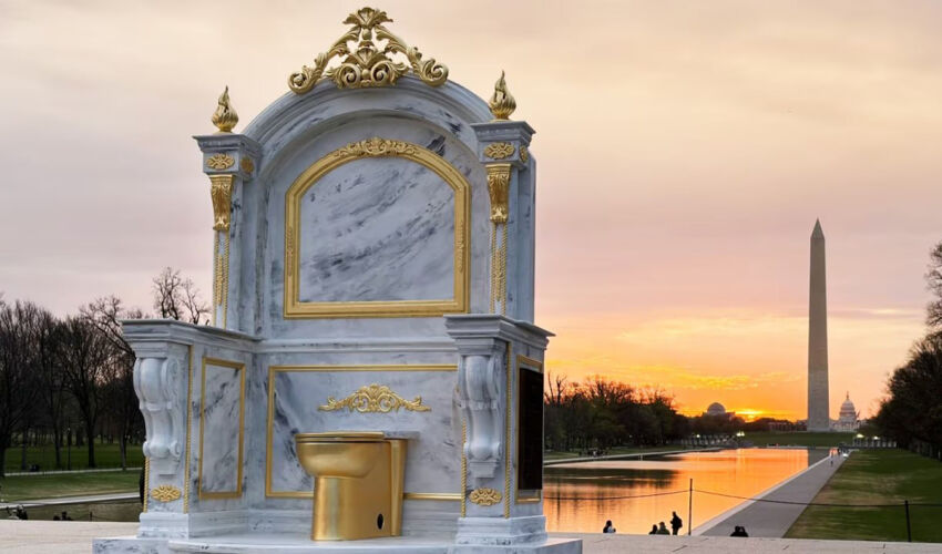 "Golden Throne" for Trump