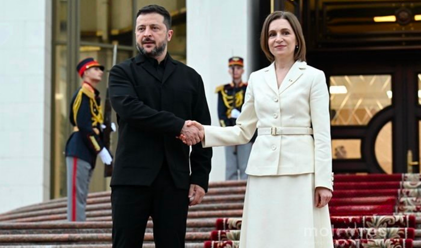 Zelensky and Sandu