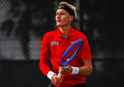 Tennis player Ilya Snitsar played in the final of the tournament in Cluj-Napoca
