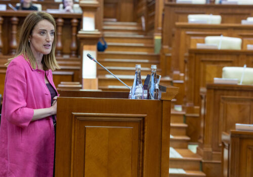 Roberta Metsola in Chisinau announced the opening of the European Parliament Office Roberta Metsola in Chisinau announced the opening of the European Parliament Office