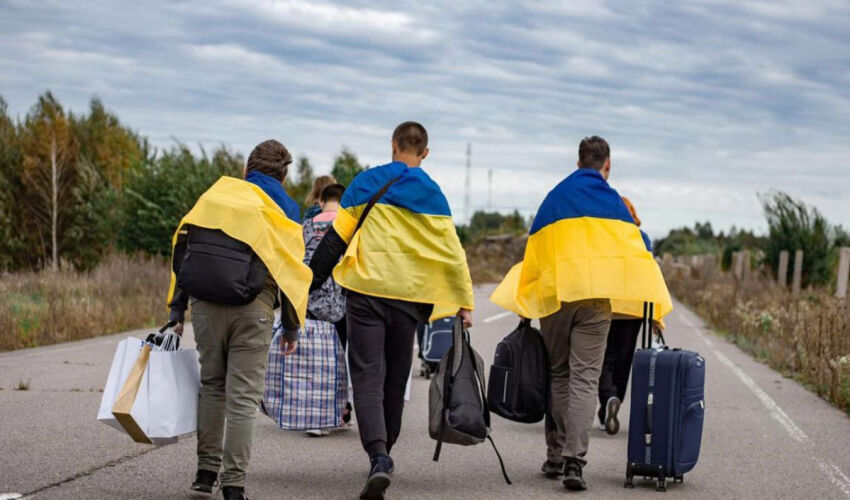Ukrainian refugees