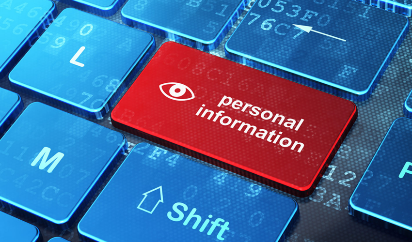 The notice regarding a personal data breach has taken effect personal information