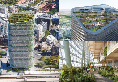 Zgârie-norii Atlassian Central ar putea fi cea mai înaltă clădire hibridă din lemn din lume