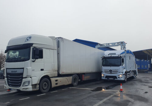 Punctul de control Tudor a fost echipat cu un scaner pentru vehicule Punctul de control Tudor a fost echipat cu un scaner pentru vehicule