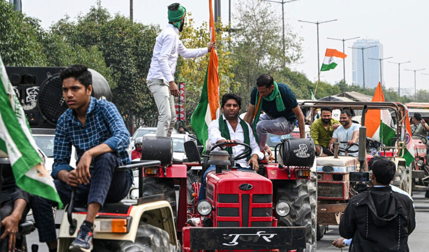 протесты индийских фермеров
