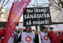 A nationwide strike by healthcare workers will take place in Romania