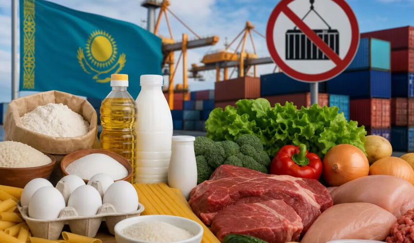 Kazahstanul va restricționa importurile de produse alimentare importul de produse alimentare este limitat