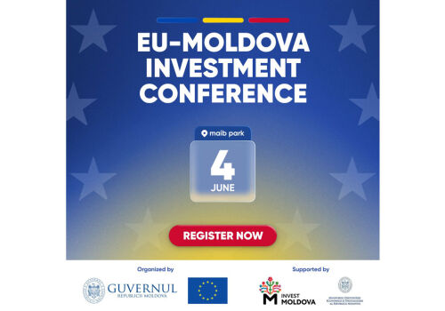 Start înscrierii la Conferința investițională UE – Republica Moldova