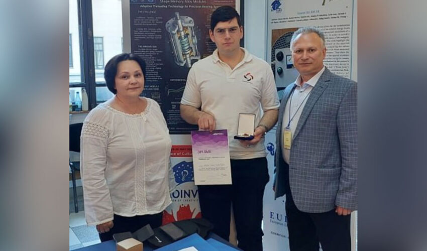 AGEPI represented Moldova at EUROINVENT exhibition in Iasi AGEPI EUROINVENT