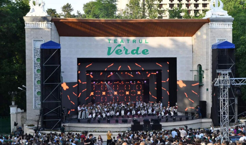 Концерт в Зеленом театре открывает летний сезон в столице teatrul Verde