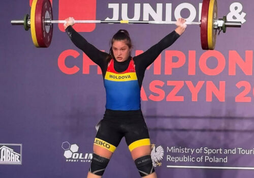 Eight medals – “trophies” of Moldovan weightlifters