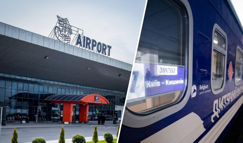 Va fi lansat un tren direct între Kiev și aeroportul din Chișinău Tren de aeroport