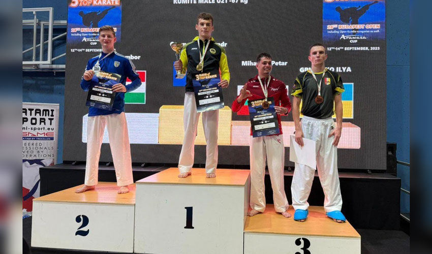 Moldovan karate players distinguished themselves at the Grand Prix of Budapest