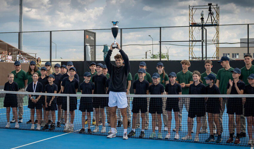 Победителем теннисного турнира «Moldova Open» стал Клемен Шидек Победителем теннисного турнира «Moldova Open» стал Клемен Шидек