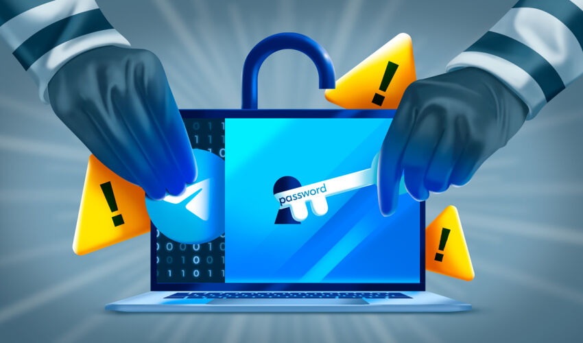 Telegram detected a phishing campaign using official authorization