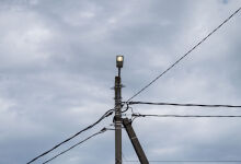 A smart street lighting network has been installed in Kahul