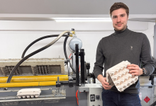 A Moldovan company recycles paper waste into eco-friendly packaging