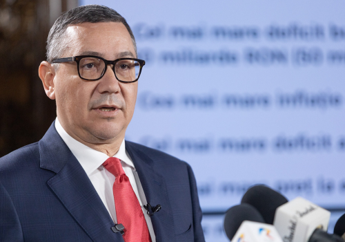 Понта сравнил скандал в высших эшелонах власти Молдовы с ситуацией в Румынии