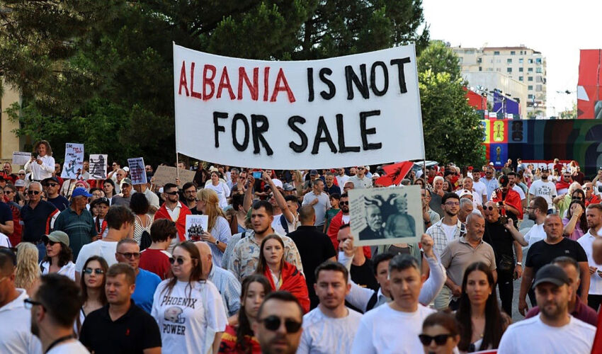 Albania Opposes the Construction of a Luxury Resort by Donald Trump’s Son-in-Law Albania is protesting