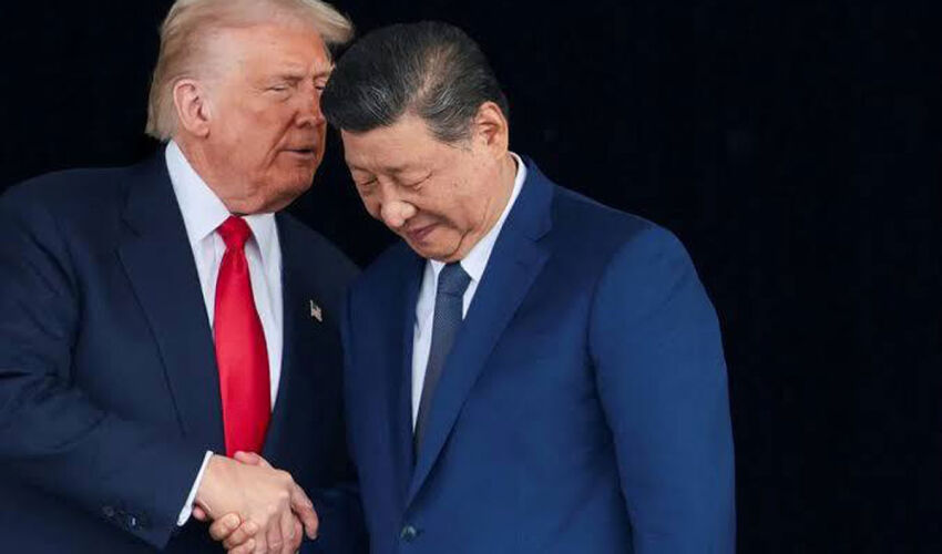 Дональд Трамп и Си Цзиньпин