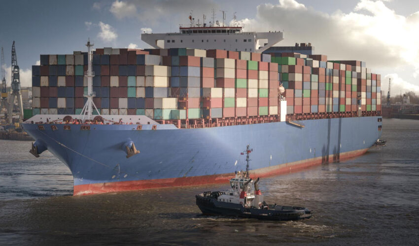 container ship