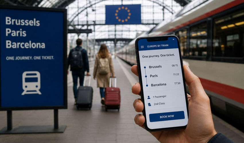UE lansează sistemul „un singur bilet pentru toată Europa bilet unic pentru Europa