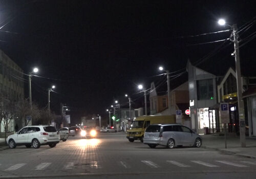 Gagauzia is ahead of the capital by the degree of street illumination