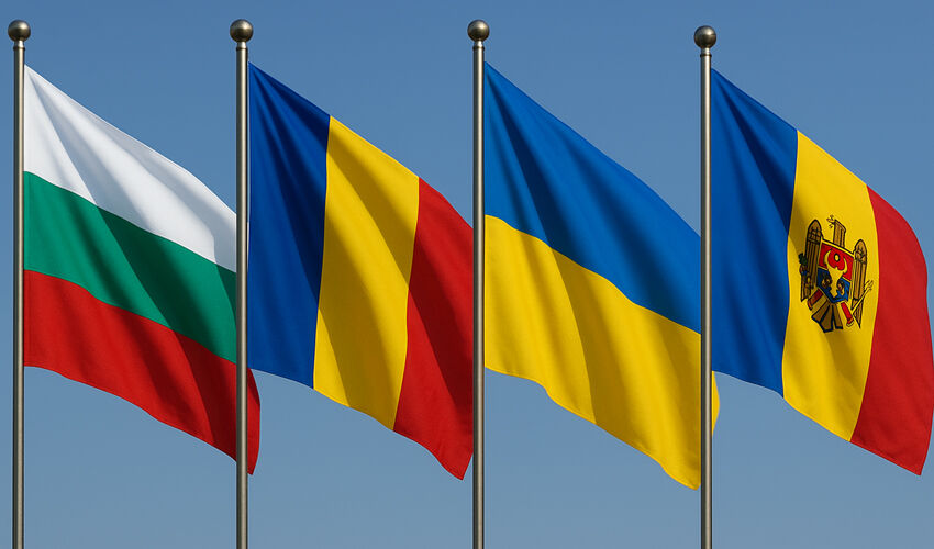 Moldova, Ukraine, Romania and Bulgaria will be friends with territories