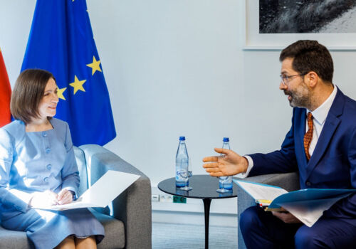 Maia Sandu s-a întâlnit cu șeful GRECO: Implementarea reformelor rămâne o prioritate cheie pentru Chișinău