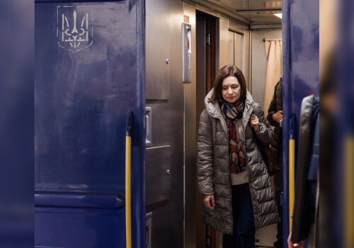 Maya Sandu goes to Chernobyl