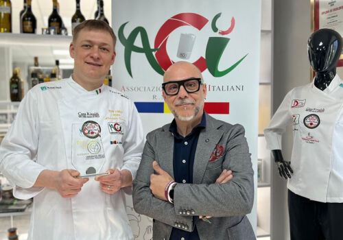 Alexander Tkachuk recognized as “TOP CHEF 2025” by the Italian Chefs Association