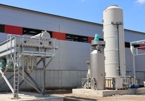 An animal waste recycling plant is being built in Criuleni