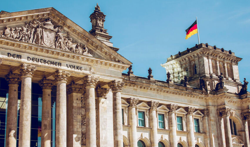 Bundestag building