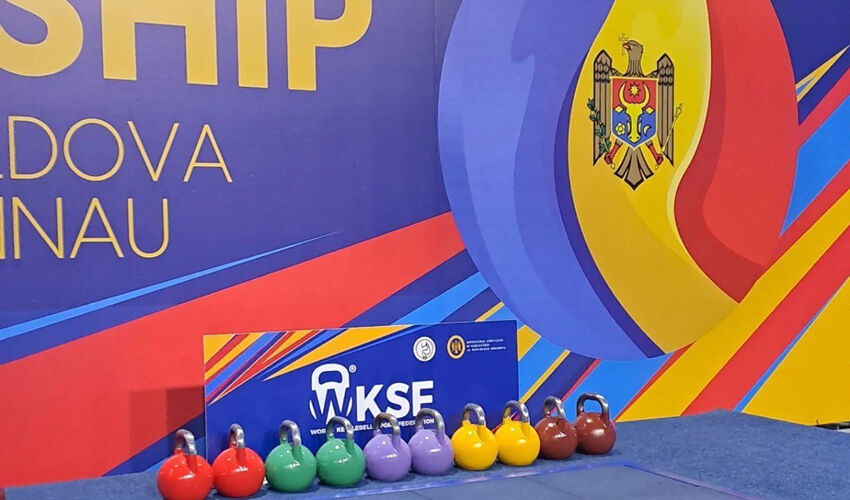 Кишинёв стал европейской столицей гиревого спорта