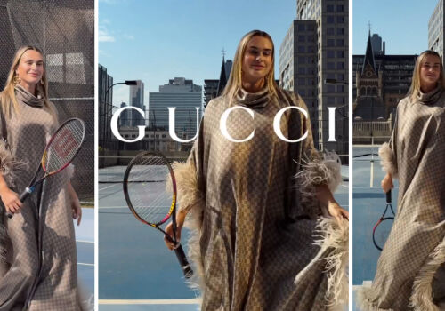 Jucătoarea de tenis bielorusă a devenit ambasador al mărcilor Gucci și Emirates