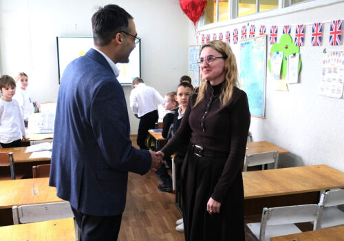 Aproape toți elevii gimnaziului Taras Șevcenko sunt refugiați din Ucraina. Aproape toți elevii gimnaziului Taras Șevcenko sunt refugiați din Ucraina