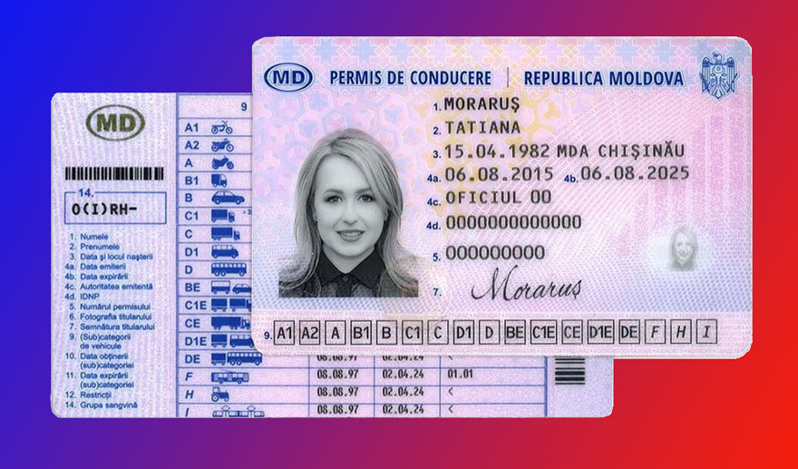 Moldovan driving licenses will be recognized in Latvia