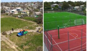 A new sports and recreation ground was built in Dondiusheni town